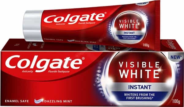 Colgate Visible White Instant Toothpaste - 100Gm