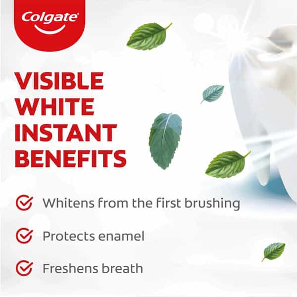 Colgate Visible White Instant Toothpaste - 100Gm