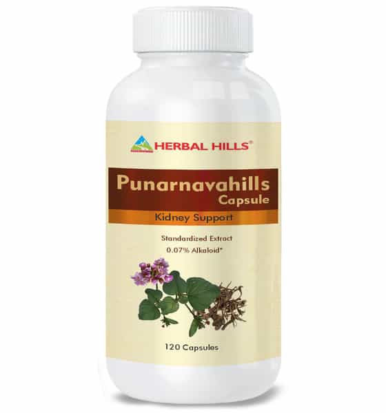 Herbal Hills Punarnavahills 120 Capsule (Pack Of 2)