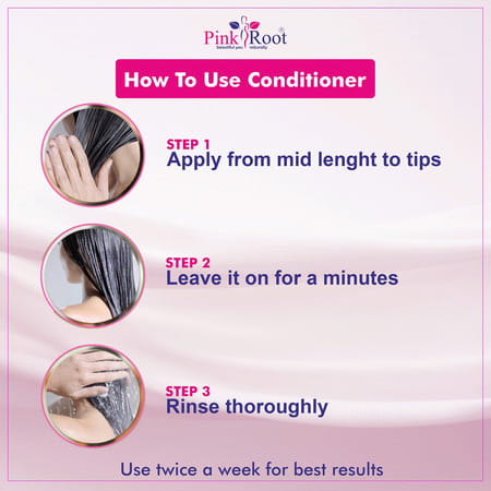 Pink Root Hair Fall Control Conditioner (200+50)Ml
