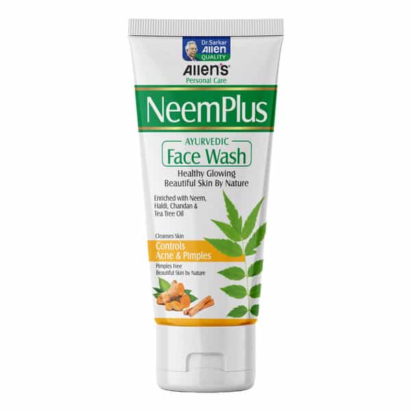 Allen Laboratories Neemplus Ayurvedic Face Wash 100 Ml (Pack Of 2)