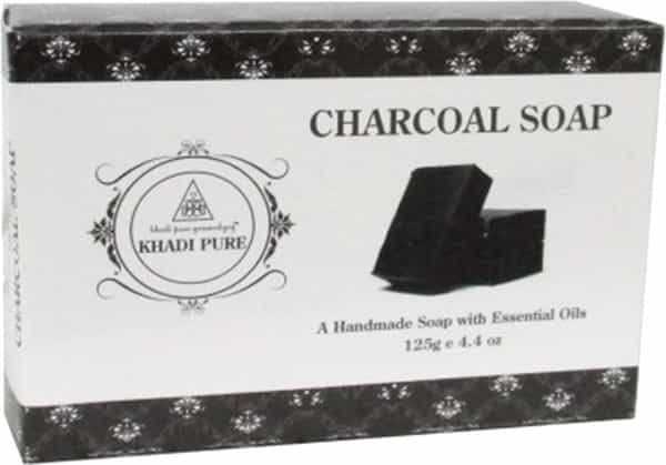 Khadi Pure Herbal Charcoal Soap - 125G ( Set Of 2)