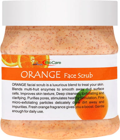 Gemblue Biocare Orange Face Scrub 500Ml