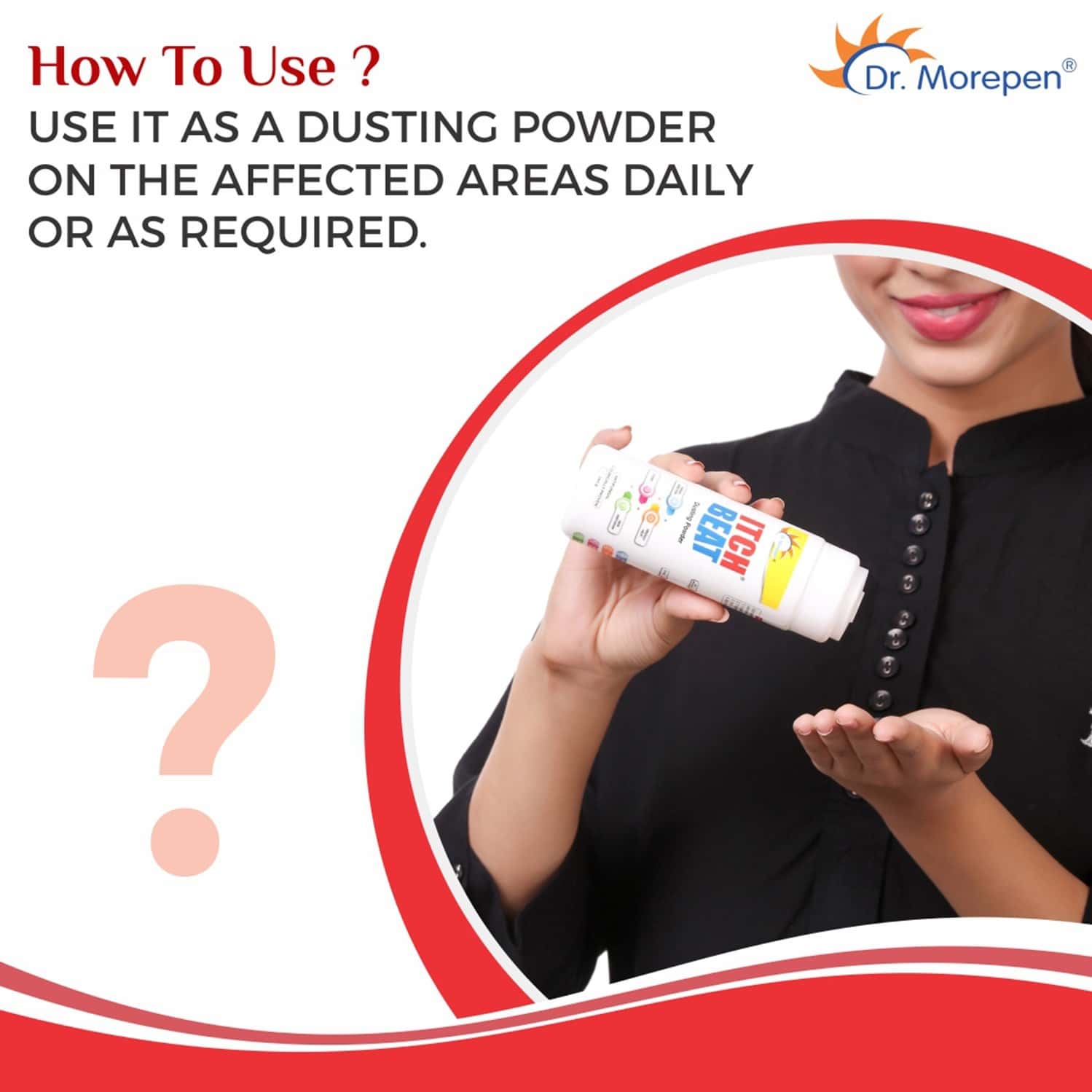 Buy DR. MOREPEN ITCH BEAT ANTIFUNGAL DUSTING POWDER Online & Get Upto