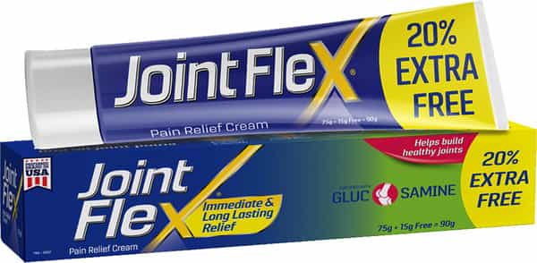 Jointflex Pain Relief Cream 90G (75G+15G Free) Immediate Long Lasting Pain Relief And Healthy Joints
