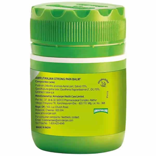 Amrutanjan Double Power Strong Balm 8Ml