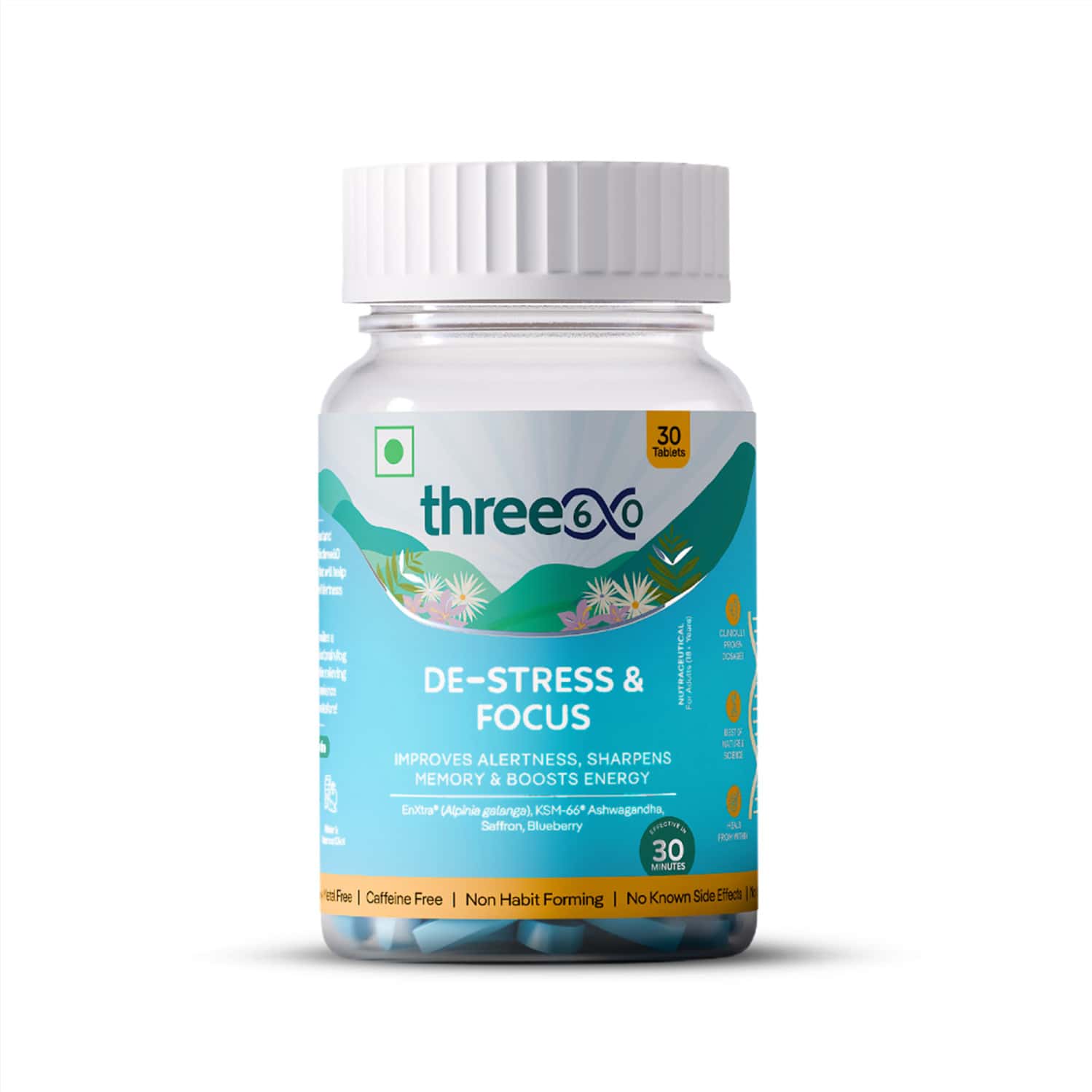 Three60 De-Stress & Focus: Get Laser Sharp Focus & High Energy In 30 Minutes