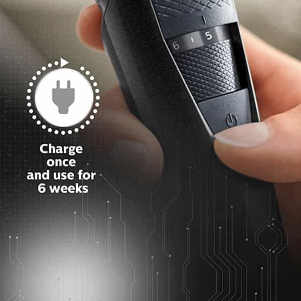 Philips Bt3241/15 Smart Beard Trimmer- Power Adapt Technology For Precise Trimming