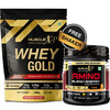 Musclexp Premium Nutrients Combo | Amino Blend 400G + Whey Gold Pouch 1Kg