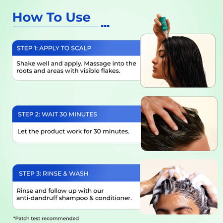 Conscious Chemist Anti-Dandruff Scalp Exfoliator | Pre-Wash Treatment | 50Ml