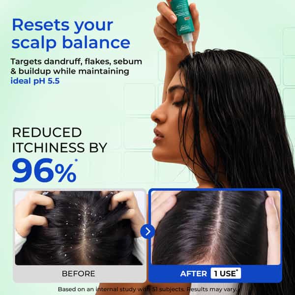 Conscious Chemist Anti-Dandruff Scalp Exfoliator | Pre-Wash Treatment | 50Ml