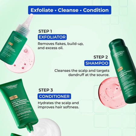 Conscious Chemist Anti-Dandruff Scalp Exfoliator | Pre-Wash Treatment | 50Ml