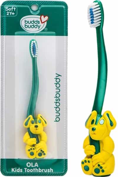 Buddsbuddy Animal Shaped Ola Kids Soft Bristles Tooth Brush For 2 Years 1N
