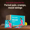 Gynovedapmscare Granules For Relie Fromcramps Mood Swings Headache Period Pain | 30 Sachet