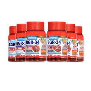 Aimil Bgr 34 Tablet 100s (pack Of 6)| Carbohydrate Metaboliser R&d By Csir