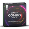 Manforce Combo Pack Chocolate Strawberry Coffee Black Grapes Melon Condom 20 Pcs X Pack Of 2