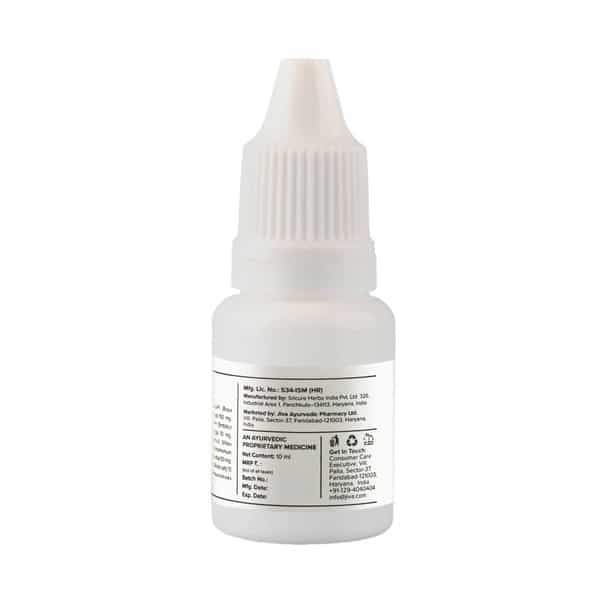 Jiva Ayunetra Eye Drops For Cleanses | Cools & Lubricates Dry Eye's - 10Ml (Pack Of 3)
