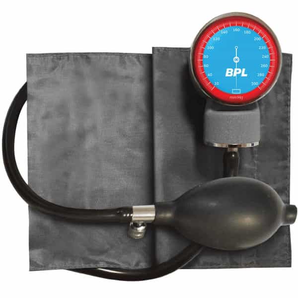 Bpl Medical Technologies Aneroid Sphygmomanometer Blood Pressure Monitor (Gray)