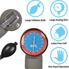 Bpl Medical Technologies Aneroid Sphygmomanometer Blood Pressure Monitor (Gray)