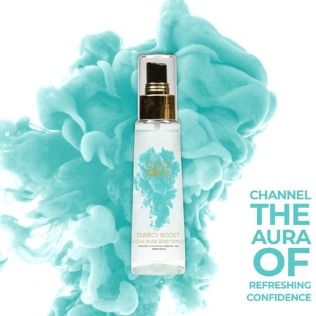 Crazy Owl Energy Boost Aqua Musk Body Spray + Eau De Parfum + Body Wash Combo Pack