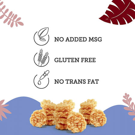 The Harvestbowl Rice Crunchers/Crackers - Thai Spice | Gluten Free | No Transfat - 120 Gm