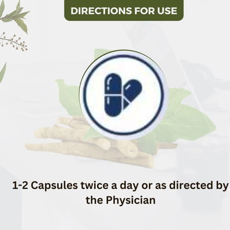 Uma Ayurveda Ashwagandha Capsule Ayurvedic Capsules 60 Caps