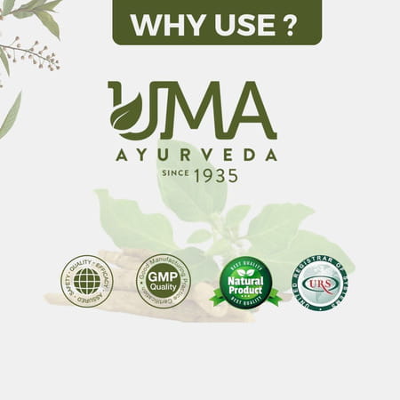 Uma Ayurveda Ashwagandha Capsule Ayurvedic Capsules 60 Caps