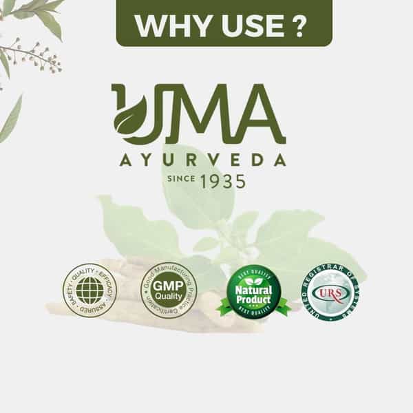 Uma Ayurveda Ashwagandha Capsule Ayurvedic Capsules 60 Caps