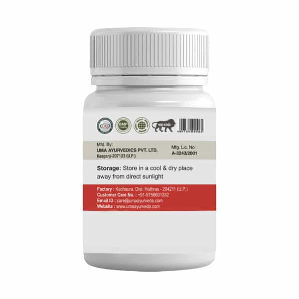 Uma Ayurveda Ashwagandha Capsule Ayurvedic Capsules 60 Caps