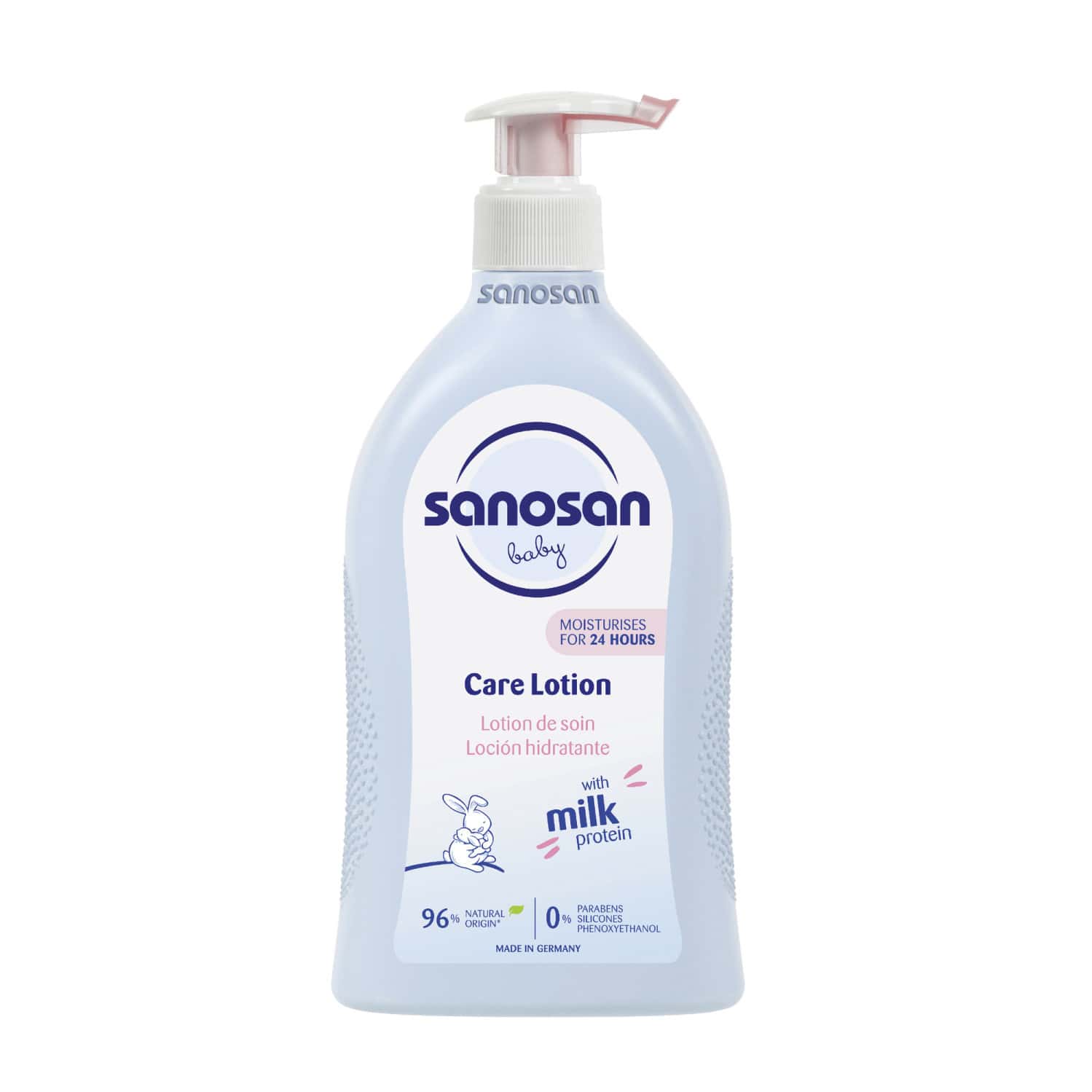 Sanosan Milk Protein Formula Daily Moisturising Milky Lotion Mild & Gentle | Newborn Baby - 500ml
