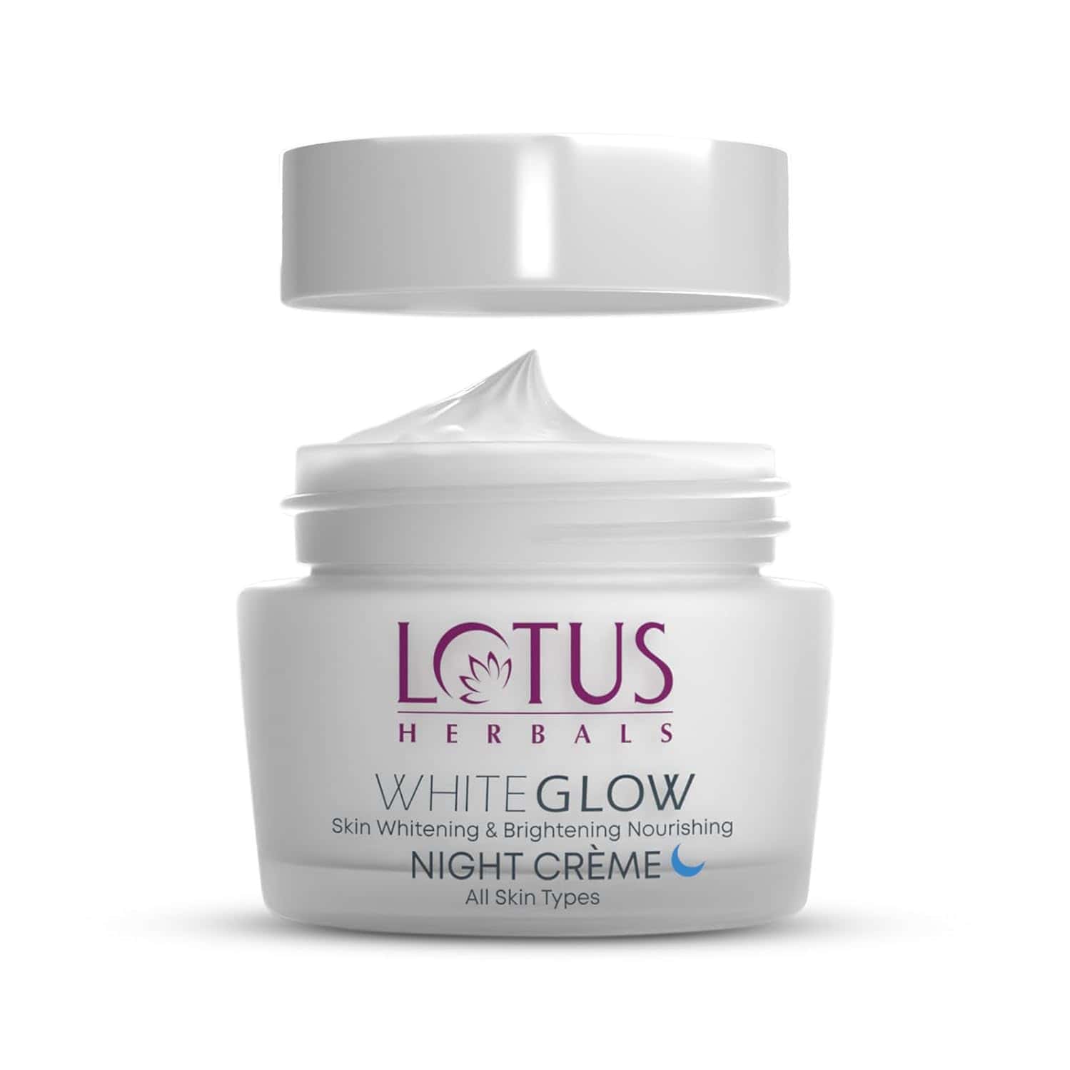 Lotus Herbals Whiteglow Skin Whitening & Brightening Nourishing Night Cream | 60g