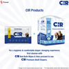 Cir Premium Tape Style Adult Diaper | Extra Large | | Waist(48-57) Inch | 10 Nos