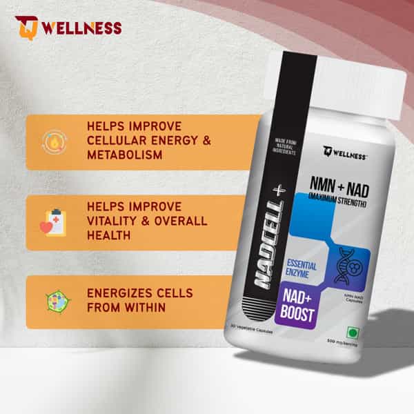 Nadcell Plus Vegetable Capsule - Bottle (30)