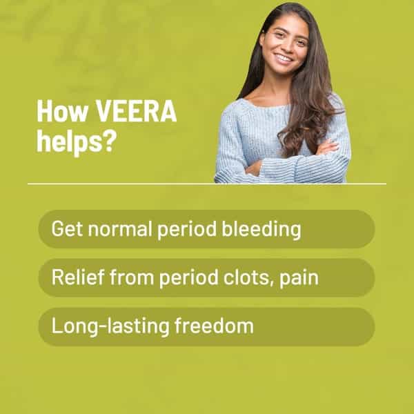 Gynoveda's Veera For Heavy Flow - 360 Pills For 3 Months