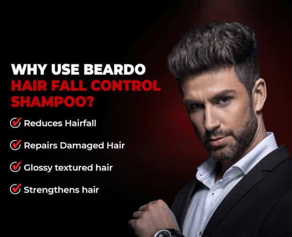 Beardo Hair Fall Control Shampoo - 250 Ml