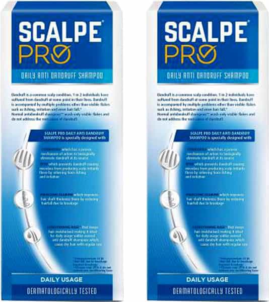 Scalpe Pro Anti-Dandruff (Pack Of 2X210 Ml) Shampoo Bottle Of 420 Ml