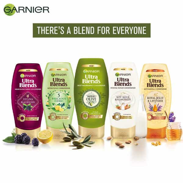 Garnier Ultra Blends Mythic Olive Deep Nourishing Conditioner 175 Ml