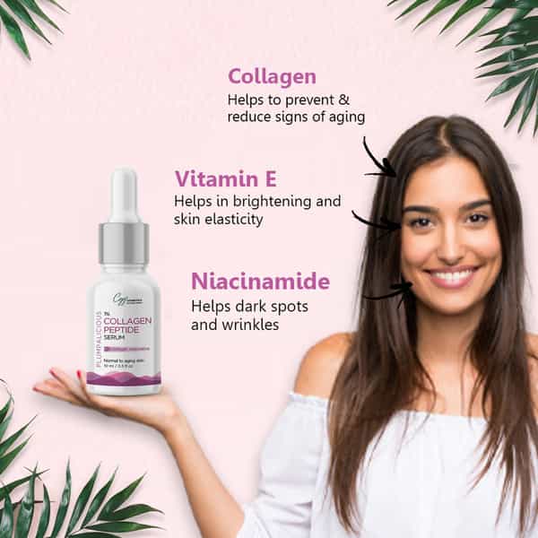 Cgg Cosmetics 1% Collagen Serum - 2X Collagen Restorative - Pack Of 2 - 10Ml