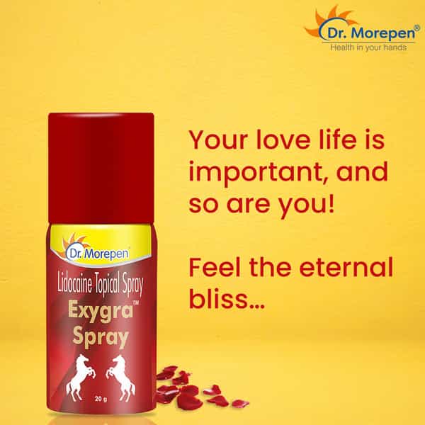 Dr. Morepen Exygra Spray 20Gm & Forever Young Capsule 30 | Combo