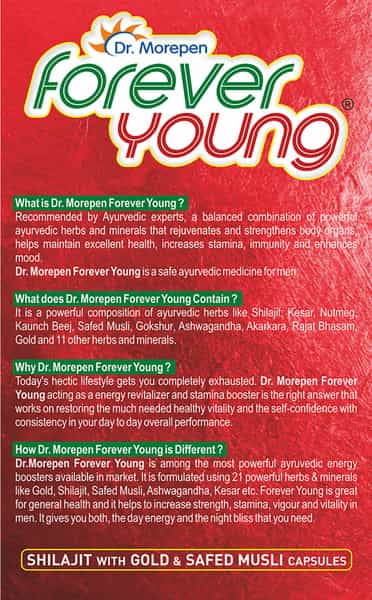 Dr. Morepen Exygra Spray 20Gm & Forever Young Capsule 30 | Combo