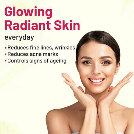 Gynoveda Amla Vitamin C Face Serum For Glowing Radiant Clean And Clear Skin. 60ml