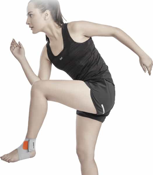 Vissco Ankle Binder Ankle Support For Sprained / Swollen Ankles - Xxl(Grey)