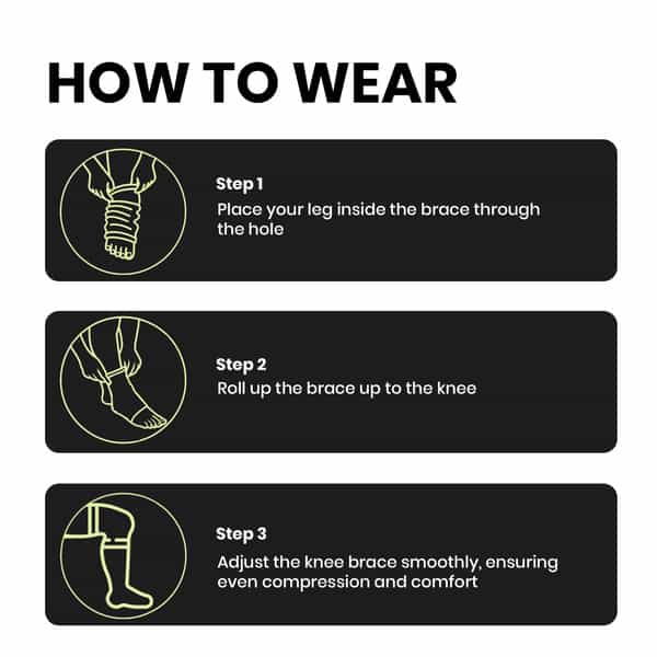 Actifit Knee Support Brace | Compression & Pain Relief | Xl Size | Multicolor | 1 Pack