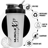 Musclexp Mass Gainer - With 26 Vitamins And Minerals Double Chocolate 1kg Pouch + Shaker