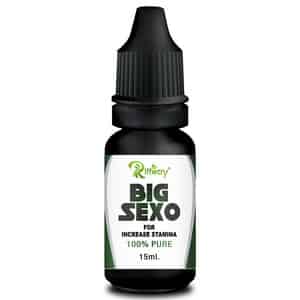 Big Sexo Ayurvedic Oil For Increases Libido & Sexual Drive (15 Ml) 100% Natural