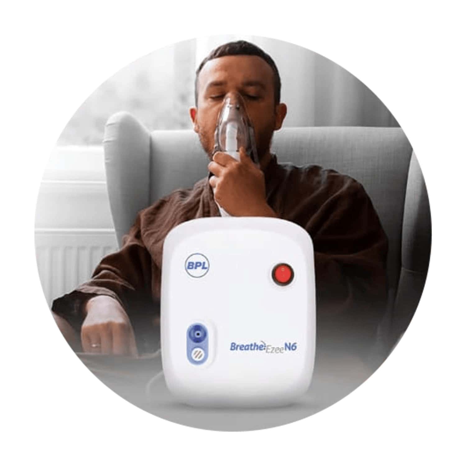 Bpl Medical Technologies Breathe Ezee N6 Low Noise Compressor Nebuliser Machine