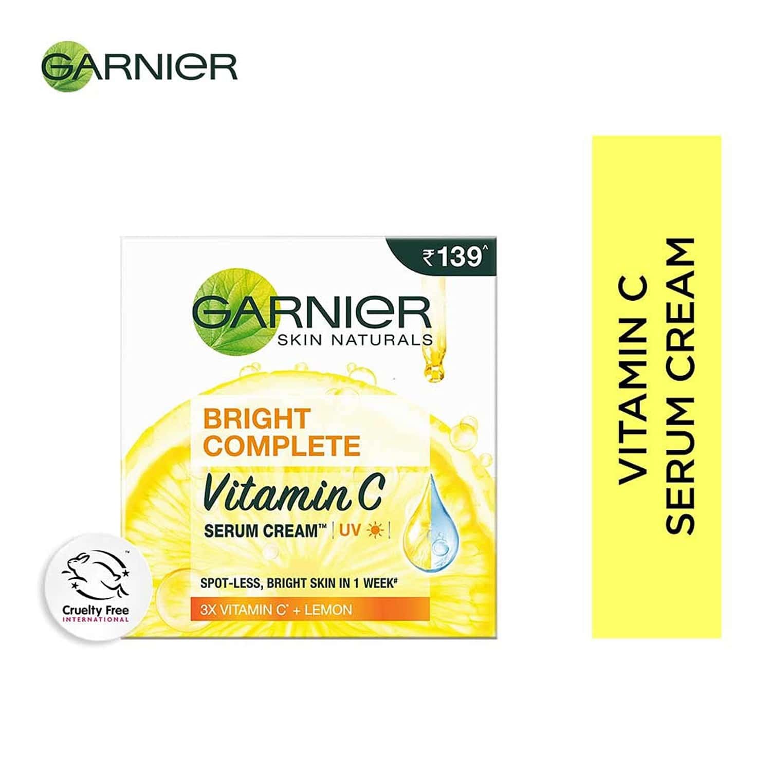 Buy GARNIER LIGHT COMPLETE FAIRNESS SERUM CREAM 45 GM Online & Get Upto