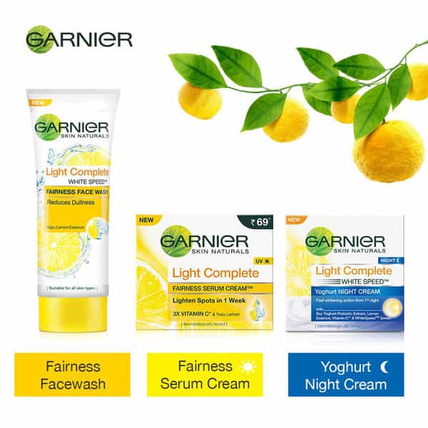 Garnier Light Complete Fairness Serum Cream 45 Gm