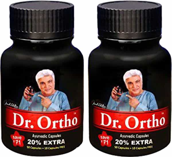 Dr Ortho Ayurvedic Capsules 50 + 10 Capsules Free