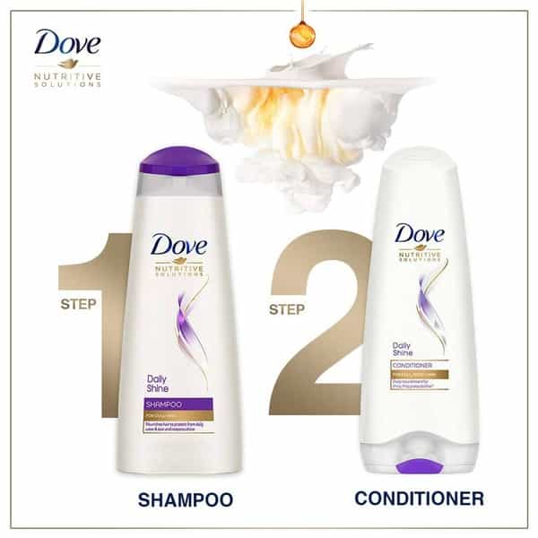 Dove Daily Shine Conditioner - 80 Ml